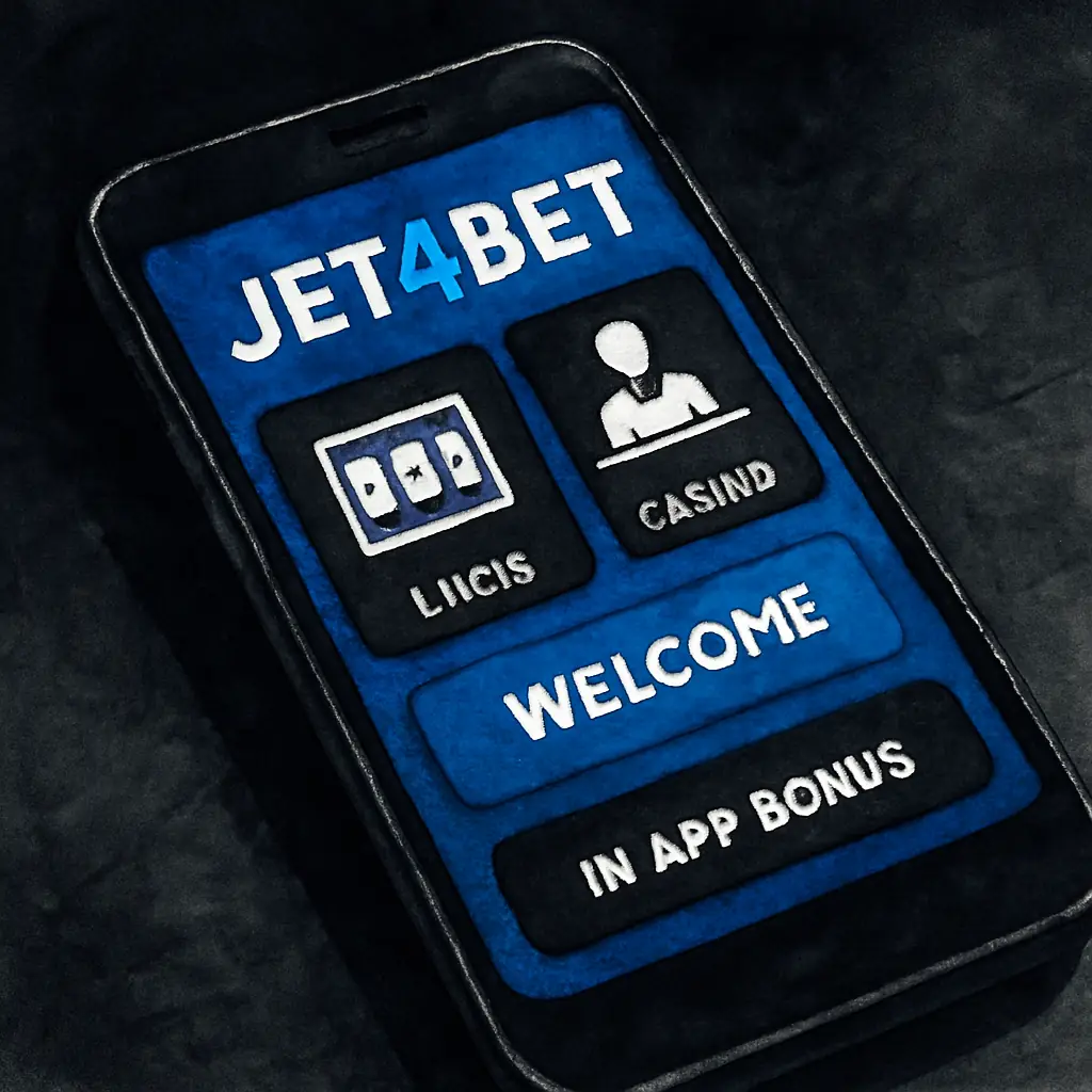Jet4Bet App for Australian Players visual guide for Jet4Bet Casino
